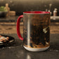 Courbet, Gustave - The Painter’s Studio (1855) - Colorful Accent Mugs