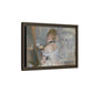 Morisot, Berthe - Woman at Her Toilette (1880) - Matte Canvas, Framed