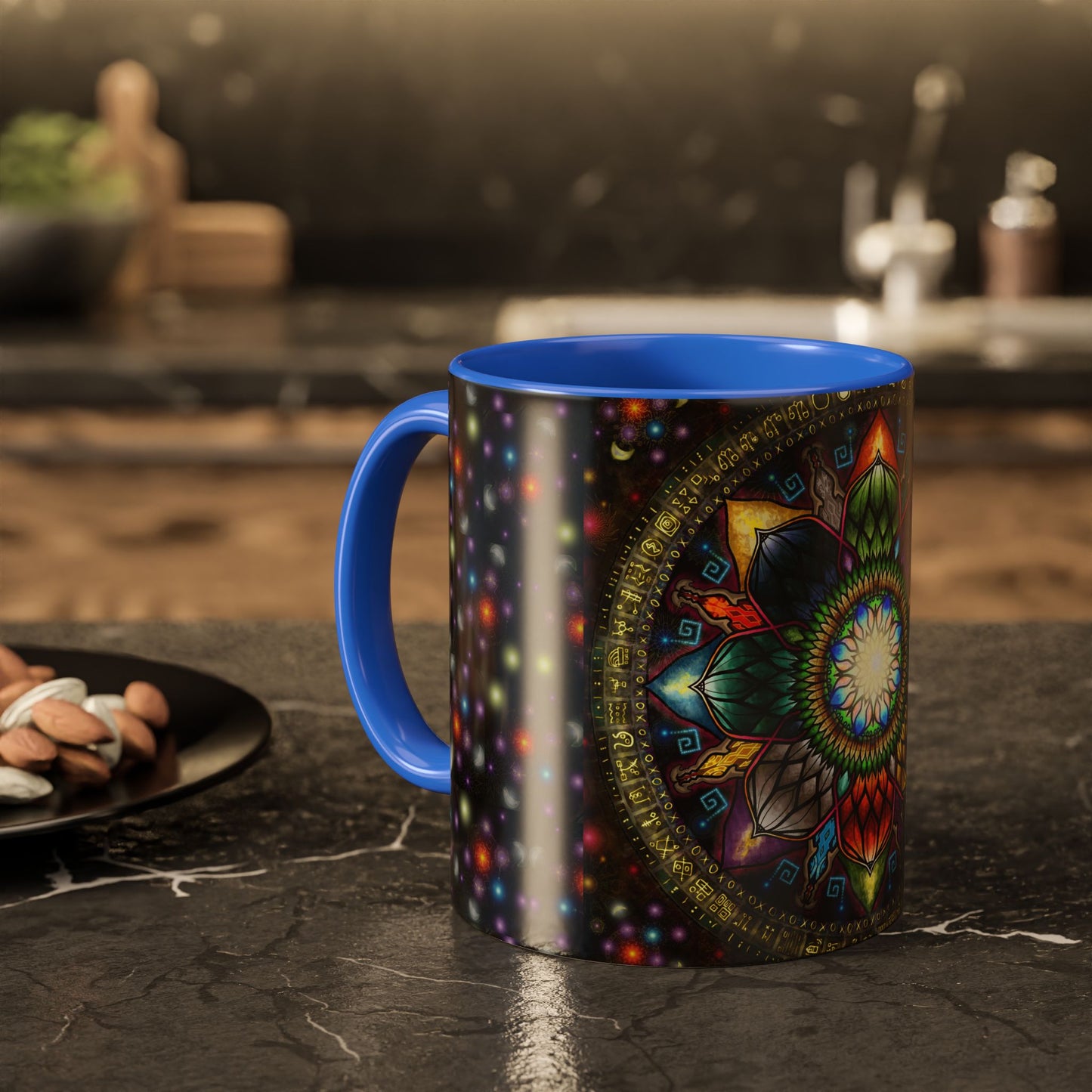Pacio, Adam - Mystic Jewel Mandala - Colorful Accent Mugs
