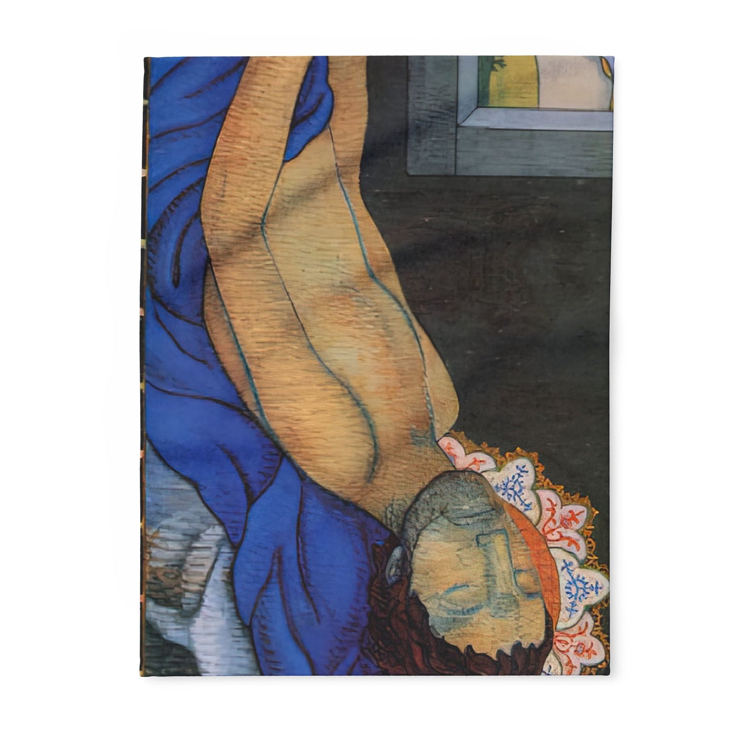 Filiger, Charles - The Recumbent Christ (1895) - Arctic Fleece Blanket