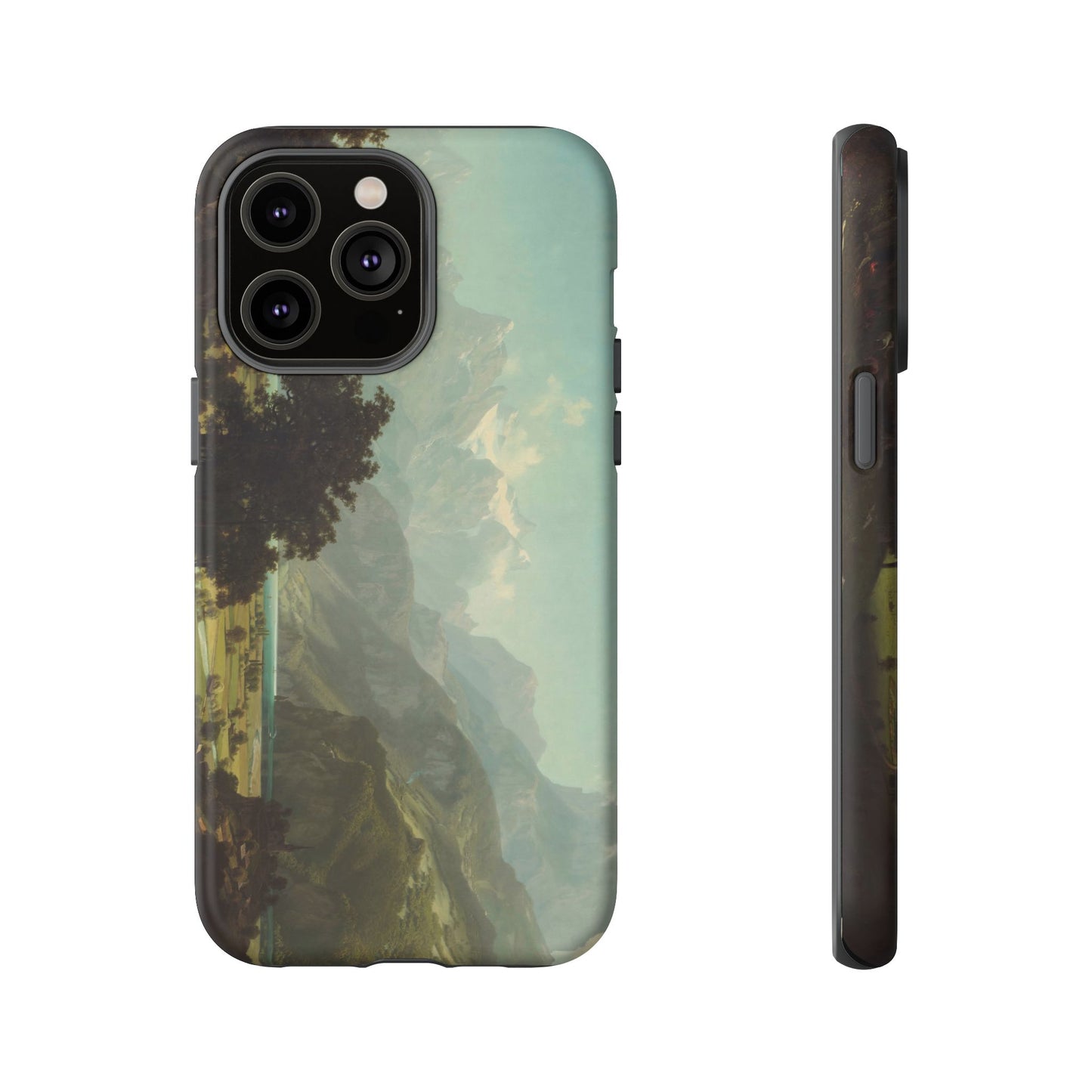 Bierstadt, Albert - Lake Lucerne (1858) - Tough Phone Cases