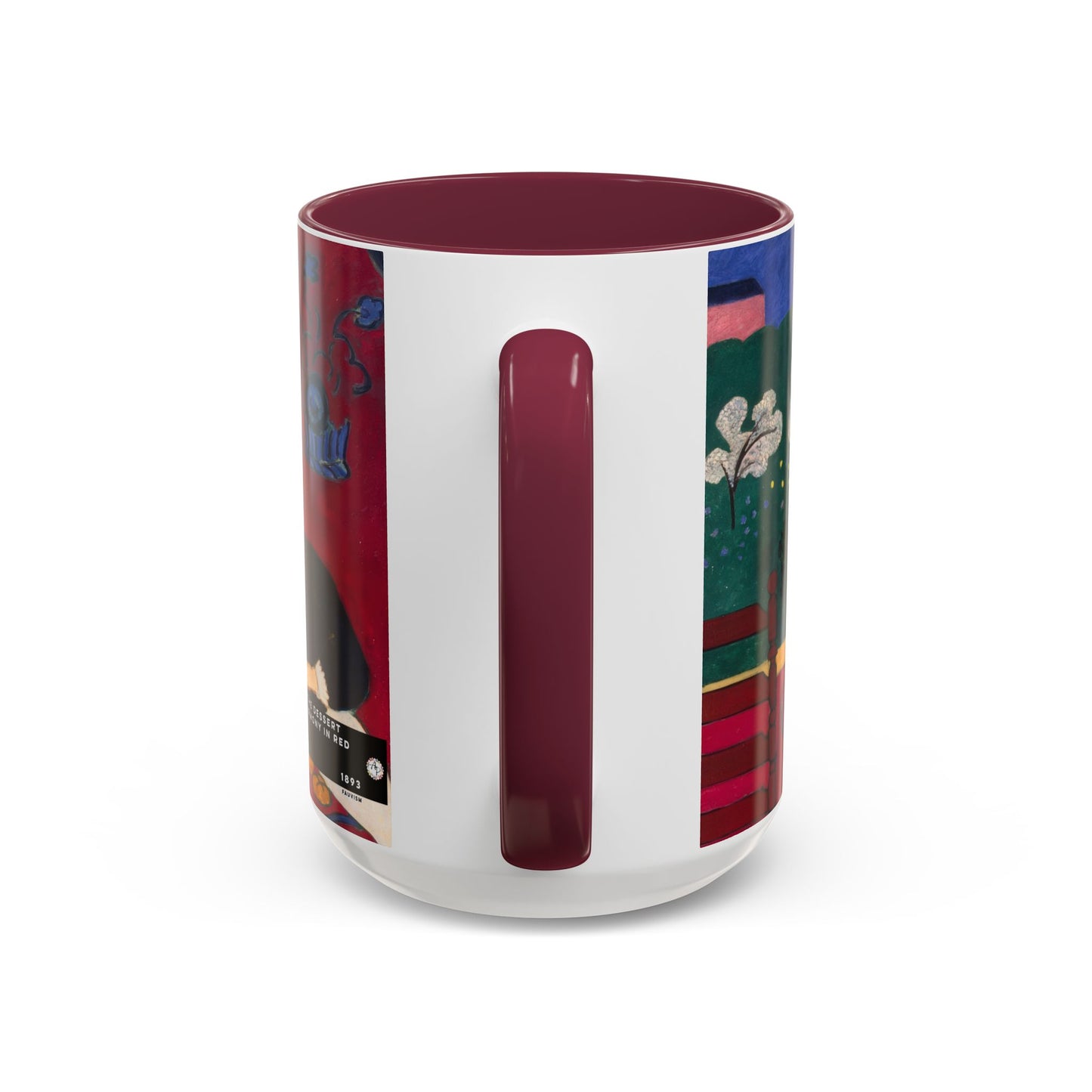 Matisse, Henri - The Dessert Harmony in Red (1908) - Colorful Accent Mugs