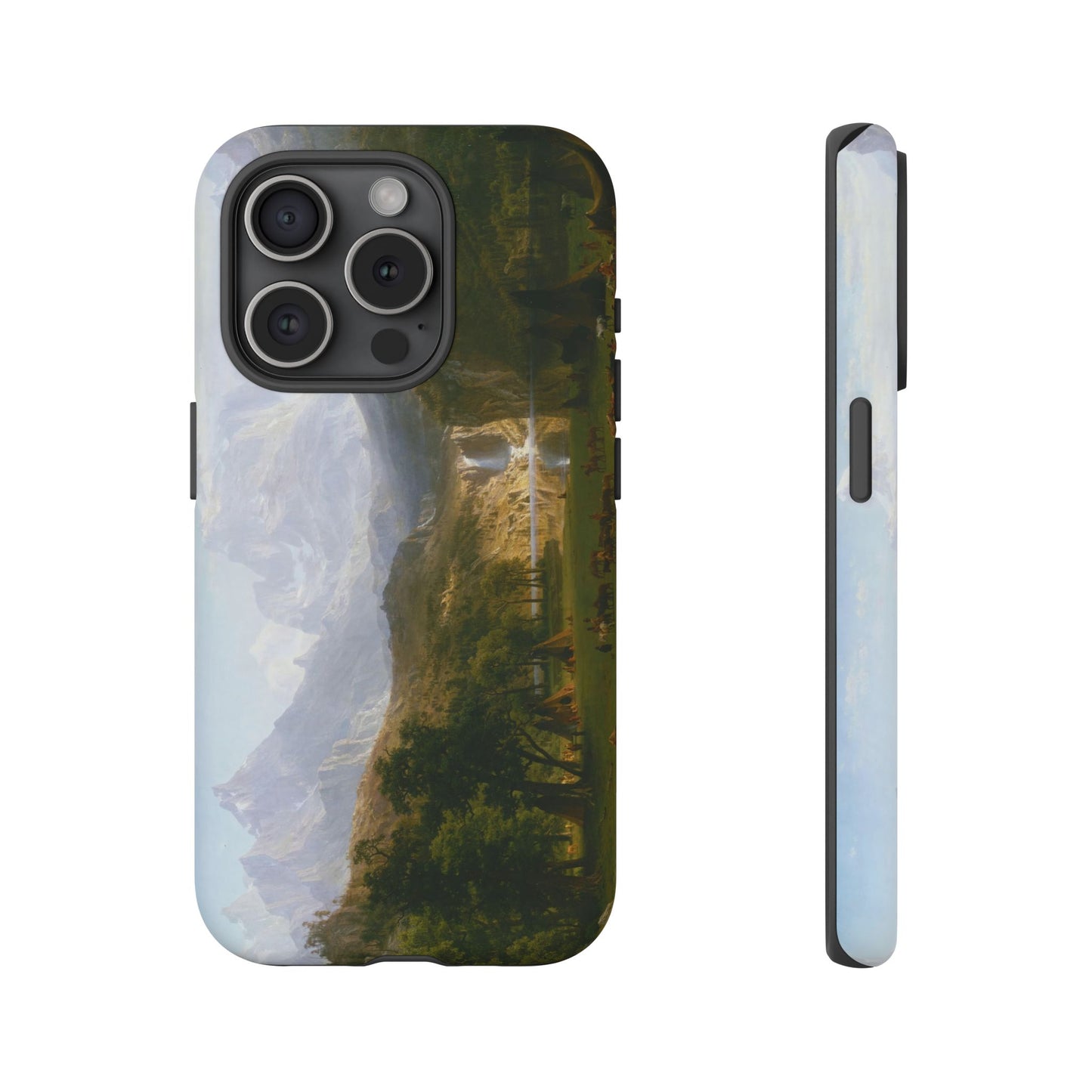 Bierstadt, Albert - The Rocky Mountains, Lander’s Peak (1863) - Tough Phone Cases