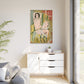 Matisse, Henri - Odalisque with Raised Arms (1923) - Matte Canvas, Framed