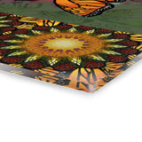 Monarch Butterfly Mandala - Acrylic Block