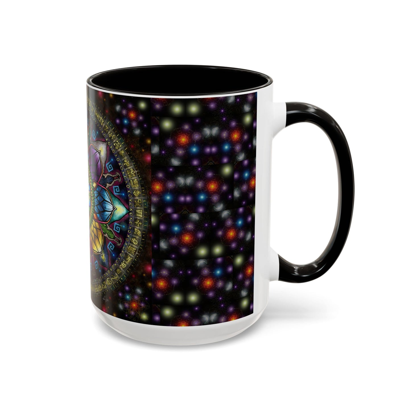 Pacio, Adam - Mystic Jewel Mandala - Colorful Accent Mugs