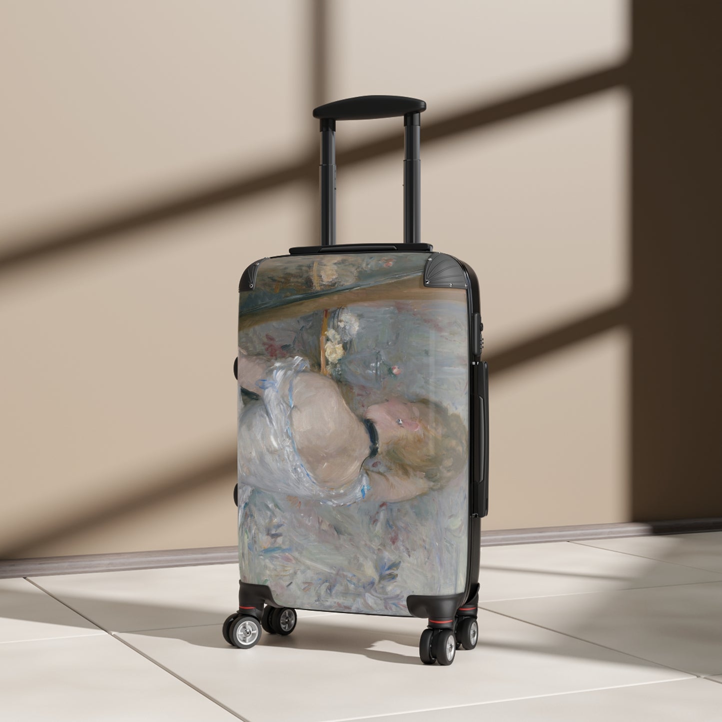 Morisot, Berthe - Woman at Her Toilette (1880) - Suitcase