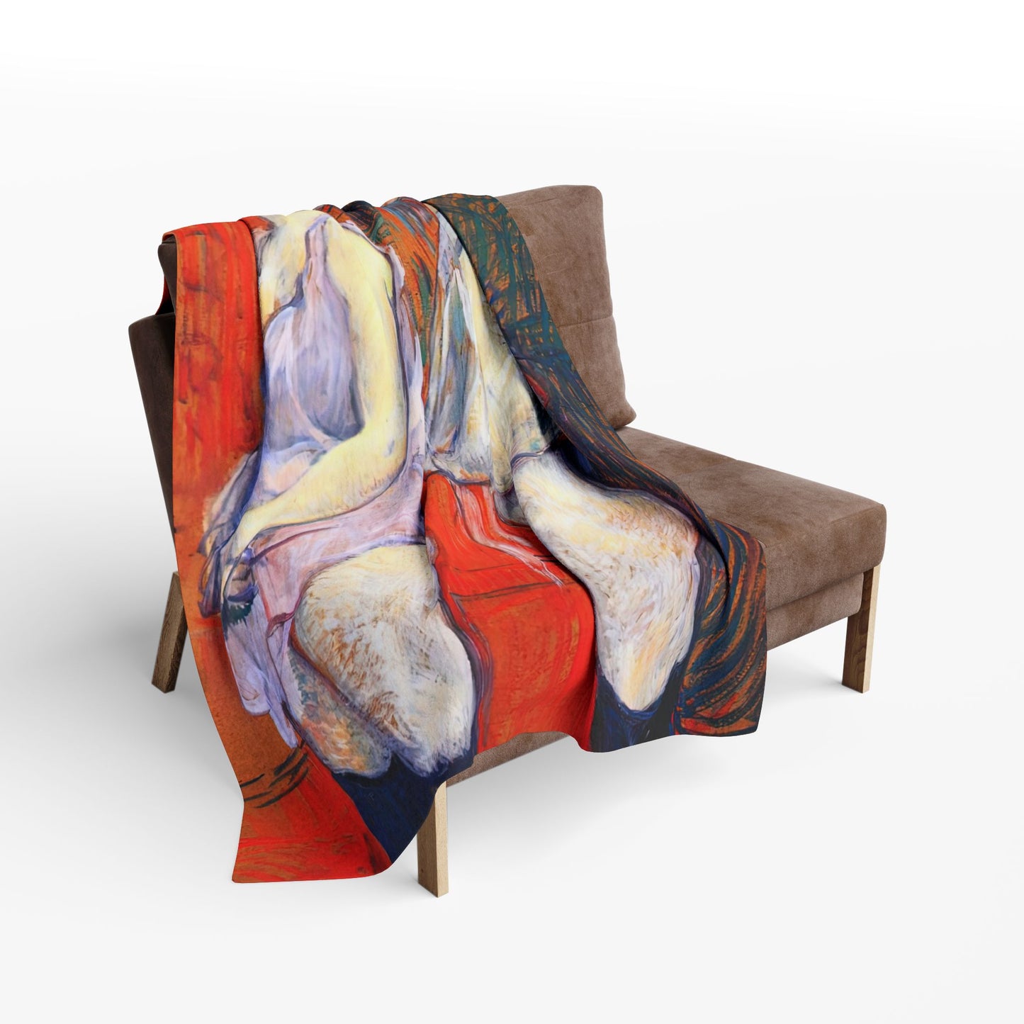 Toulouse-Lautrec, Henri - The Medical Inspection (1894) - Arctic Fleece Blanket