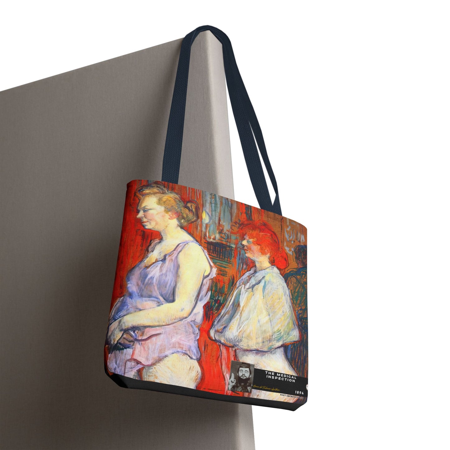 Toulouse-Lautrec, Henri - The Medical Inspection (1894) - Tote Bag
