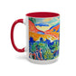 Derain, André - Mountains at Collioure (1905) - Colorful Accent Mugs