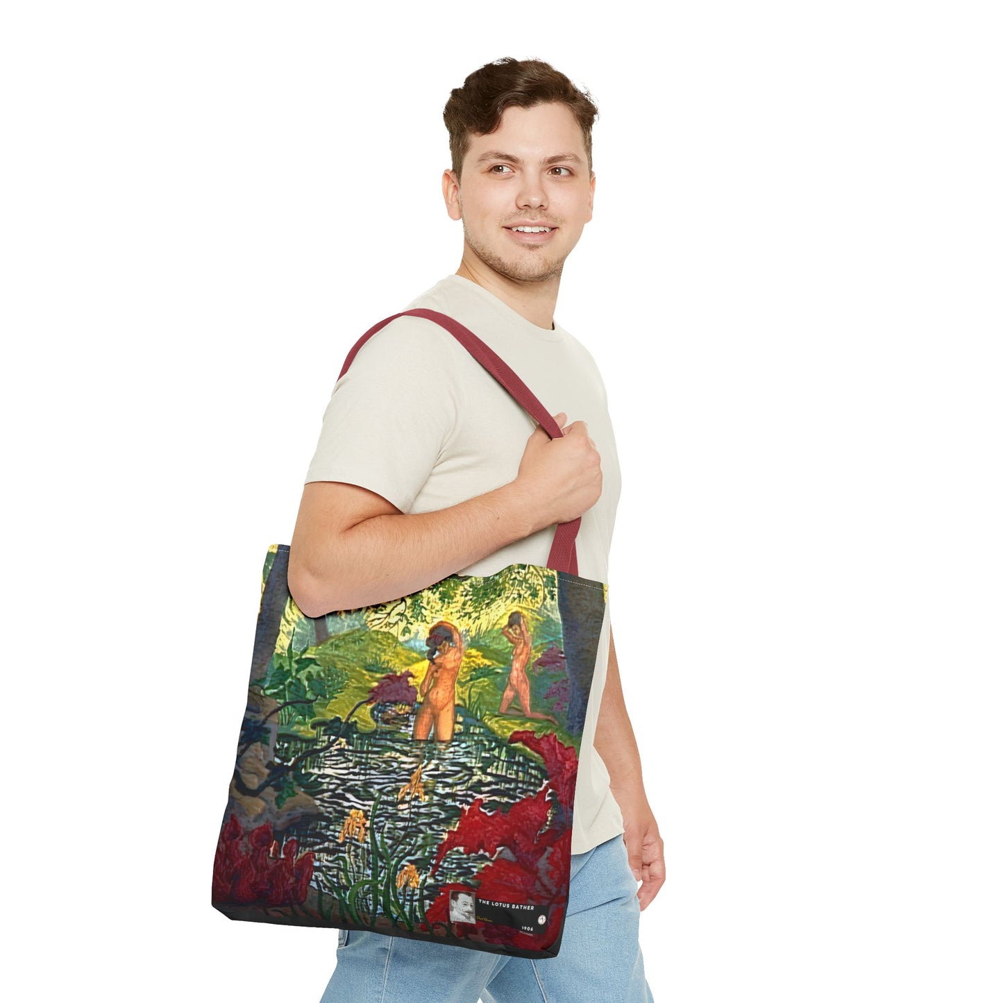 Ranson, Paul - The Lotus Bather (1906) - Tote Bag