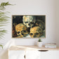 Cézanne, Paul - Pyramid of Skulls (1901) - Matte Canvas, Framed
