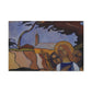Filiger, Charles - Virgin and Two Angels (1895) - Canvas Block, unframed