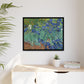 Van Gogh, Vincent - Irises (1889) - Matte Canvas, Framed