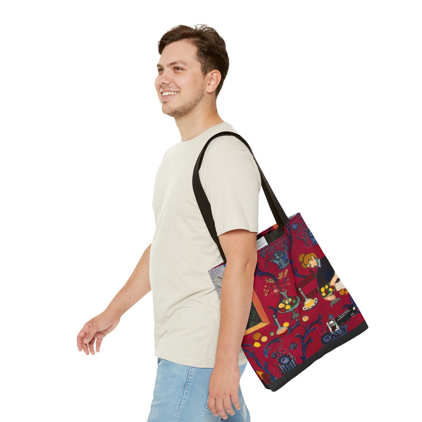 Matisse, Henri - The Dessert Harmony in Red (1908)- Tote Bag