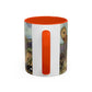 Redon, Odilon - The Cyclops (1914) - Colorful Accent Mugs