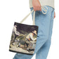 Courbet, Gustave - The Stone Breakers (1850) - Tote Bag