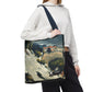 Cézanne, Paul - L’Estaque, Melting Snow (1870) - Tote Bag