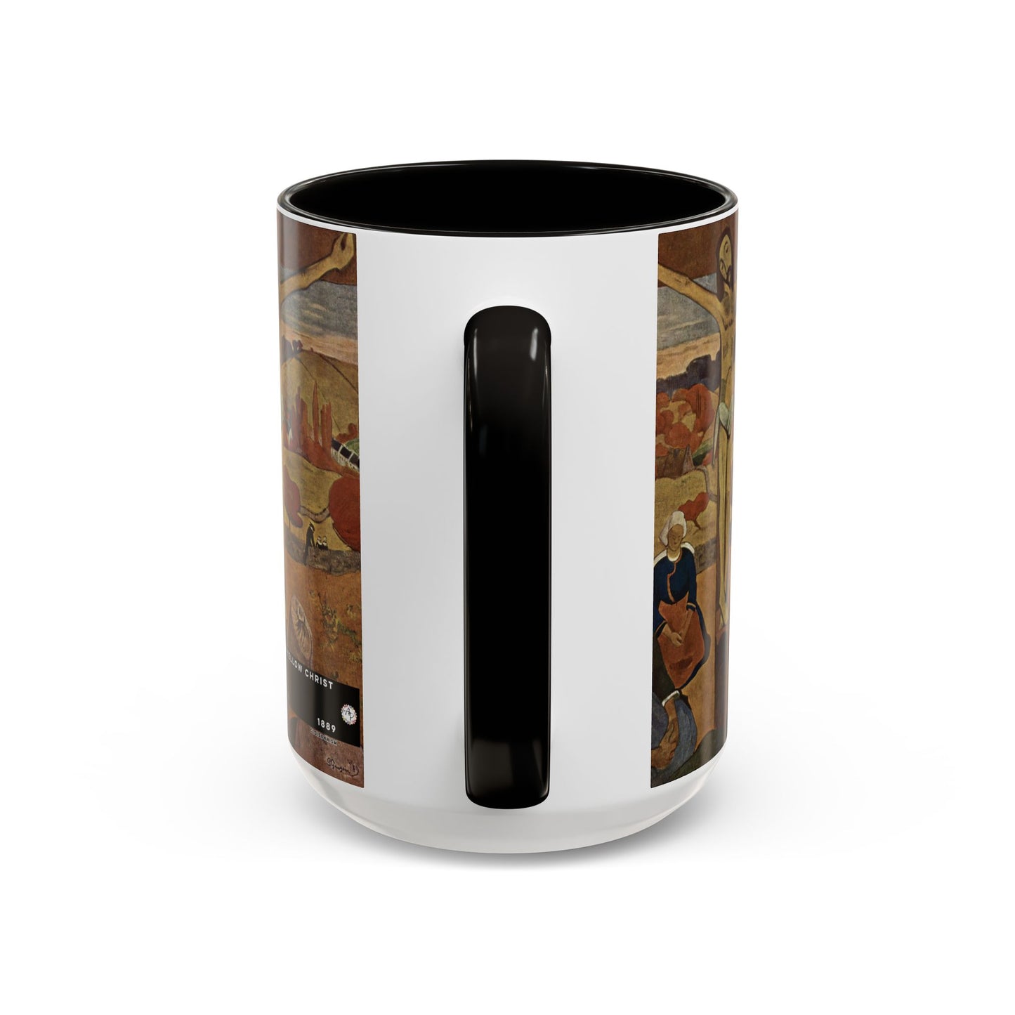 Gauguin, Paul - The Yellow Christ (1889) - Colorful Accent Mugs