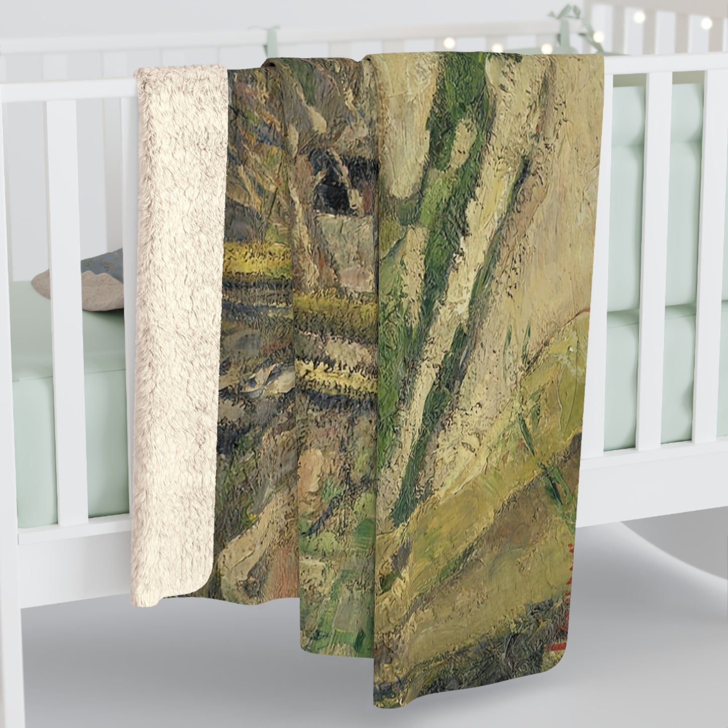 Cézanne, Paul - The House of the Hanged Man, Auvers-sur-Oise (1874) - Sherpa Fleece Blanket