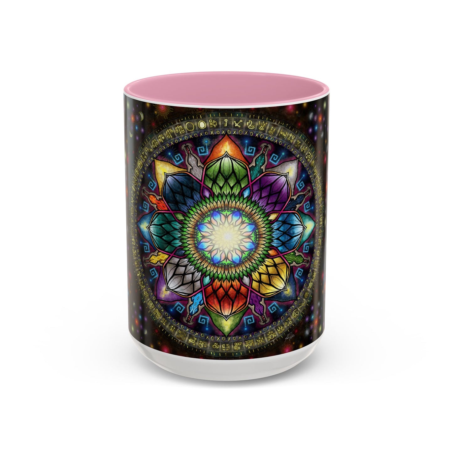 Pacio, Adam - Mystic Jewel Mandala - Colorful Accent Mugs