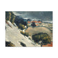Cézanne, Paul - L’Estaque, Melting Snow (1870) - Canvas Block, unframed
