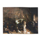 Courbet, Gustave - The Painter’s Studio (1855) - Arctic Fleece Blanket