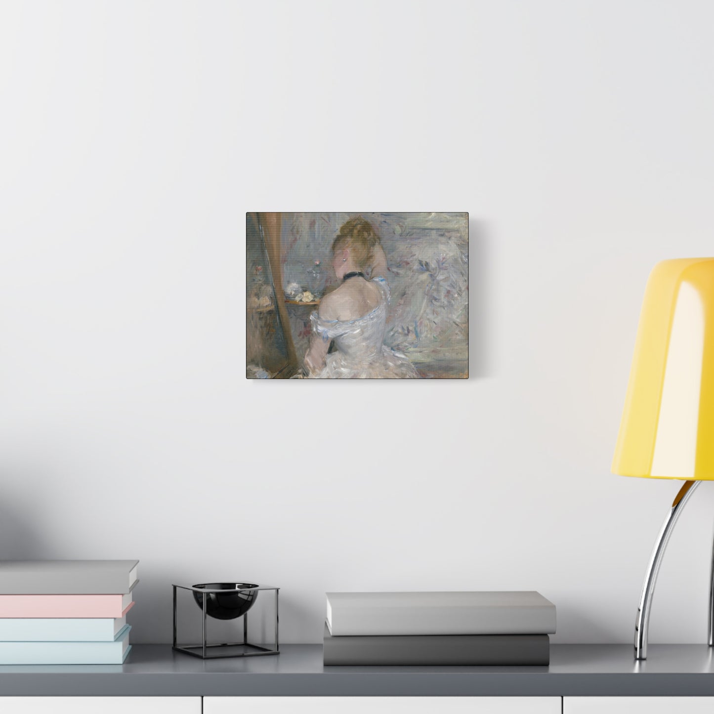 Morisot, Berthe - Woman at Her Toilette (1880) - Canvas Block, unframed