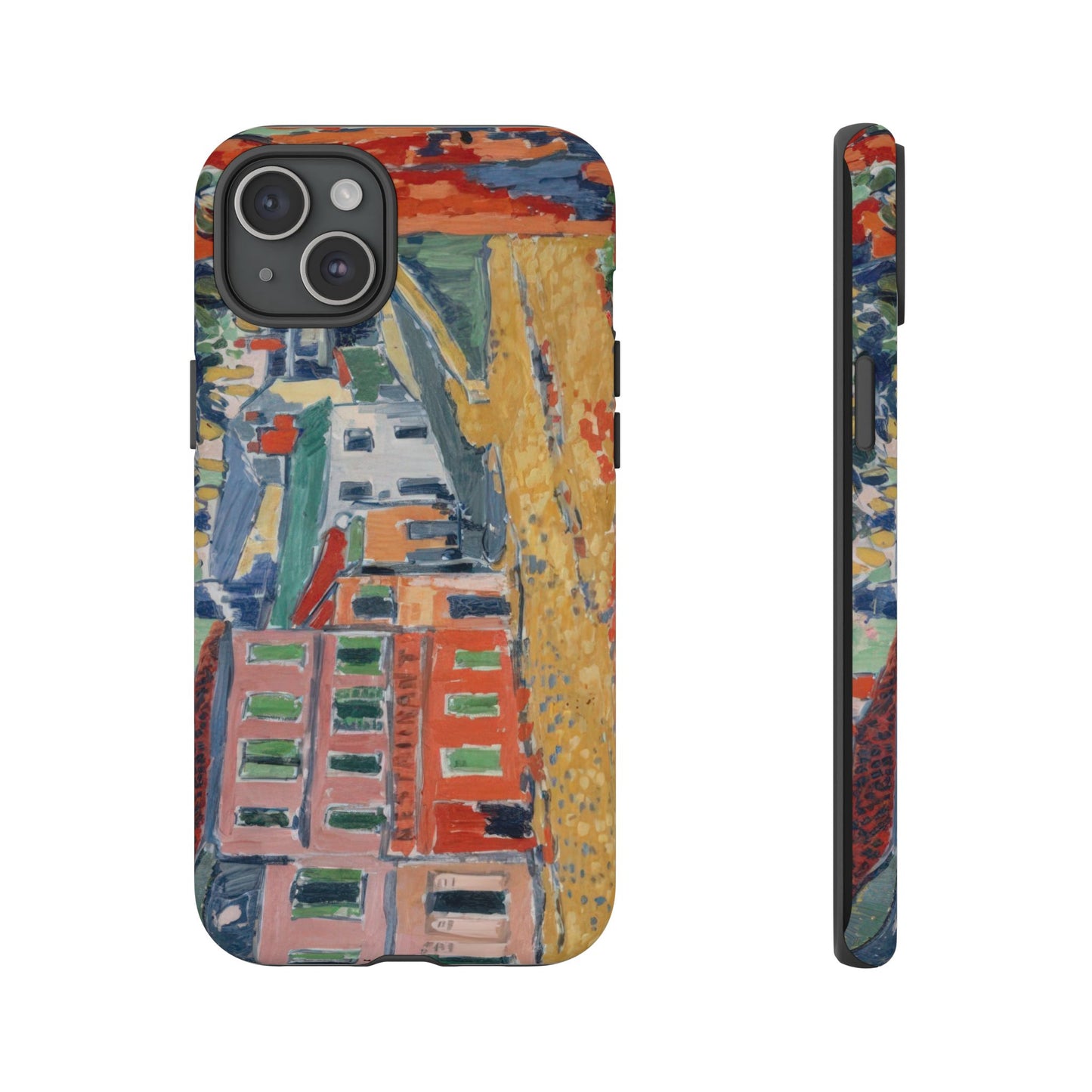de Vlaminck, Maurice - Restaurant de la Machine à Bougival (1905) - Tough Phone Cases