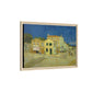 Van Gogh, Vincent - The Yellow House (1888) - Matte Canvas, Framed