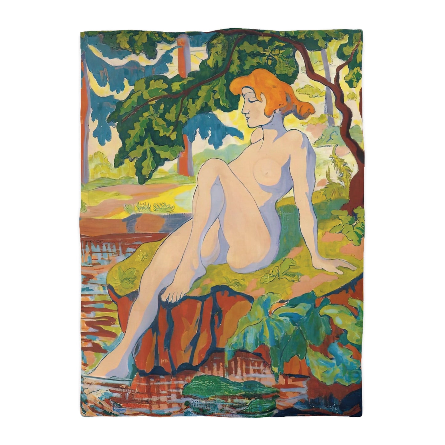 Ranson, Paul - Bather (1898) - Microfiber Duvet Cover