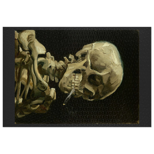 Van Gogh's  "Head of a Skeleton with a Burning Cigarette" - 1000pc Jigsaw Puzzle