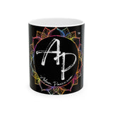 AdamPacio.com Logo - Black - Ceramic Mug