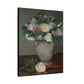 Manet, Édouard - Peonies (1864) - Canvas Block, unframed