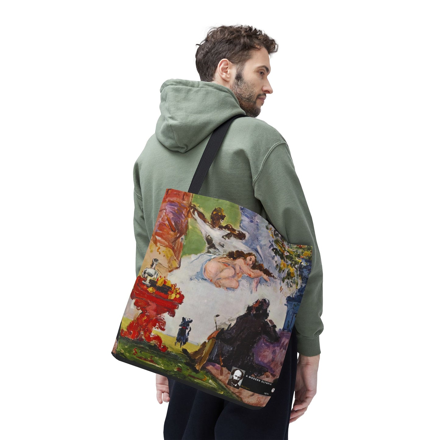 Cézanne, Paul - A Modern Olympia (1874) - Tote Bag