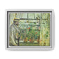 Morisot, Berthe - Eugene Manet on the Isle of Wight (1875) - Matte Canvas, Framed