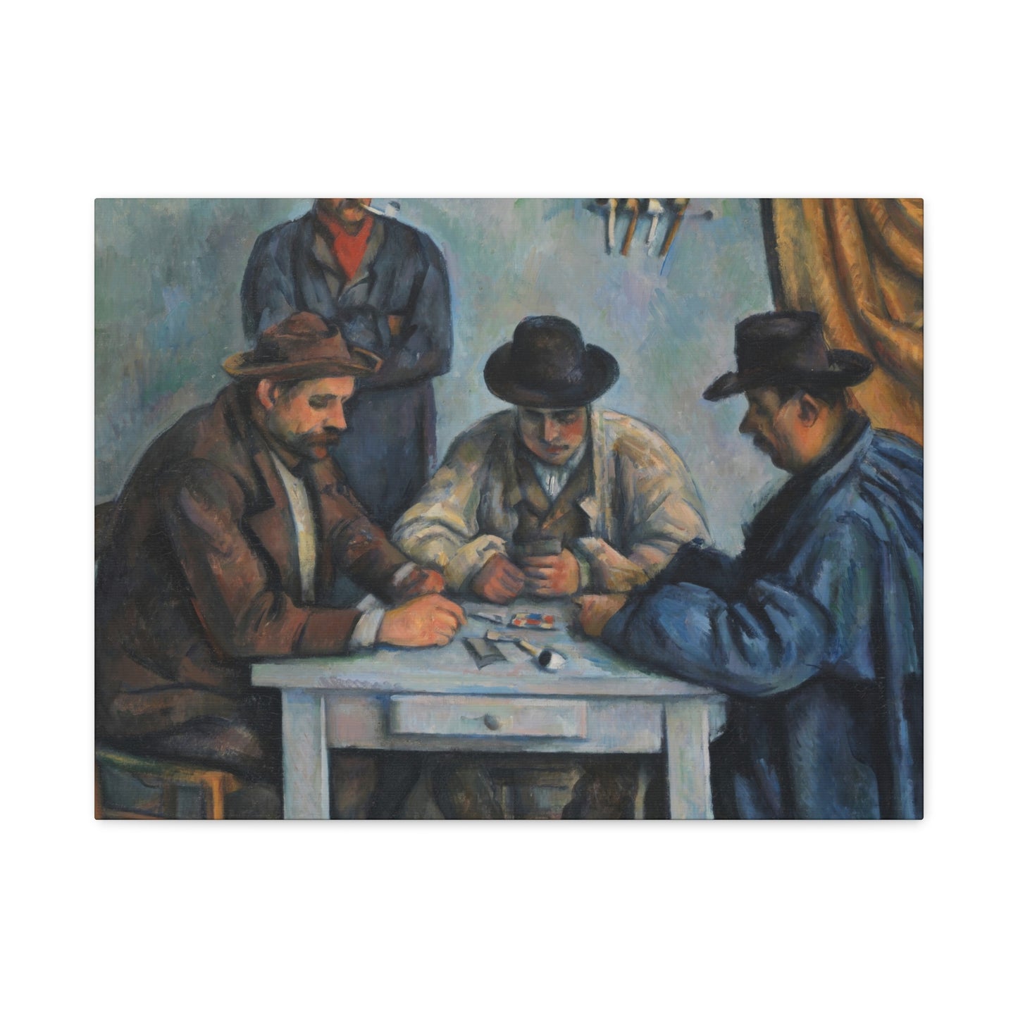 Cézanne, Paul - The Card Players (1892) - Canvas Block, unframed