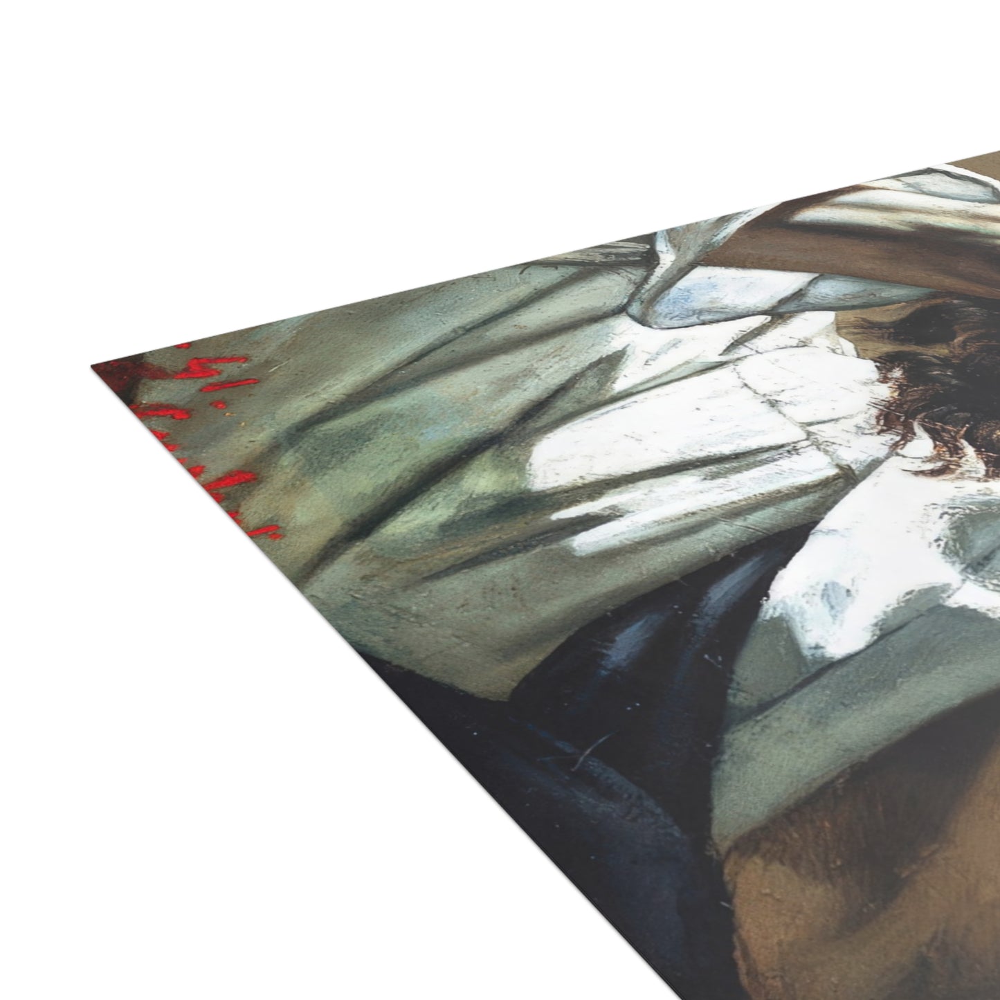 Courbet, Gustave - The Desperate Man (1843) - Postcard Bundles with Envelopes Included