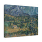 Cézanne, Paul - Mont Sainte-Victoire (1902) - Canvas Block, unframed