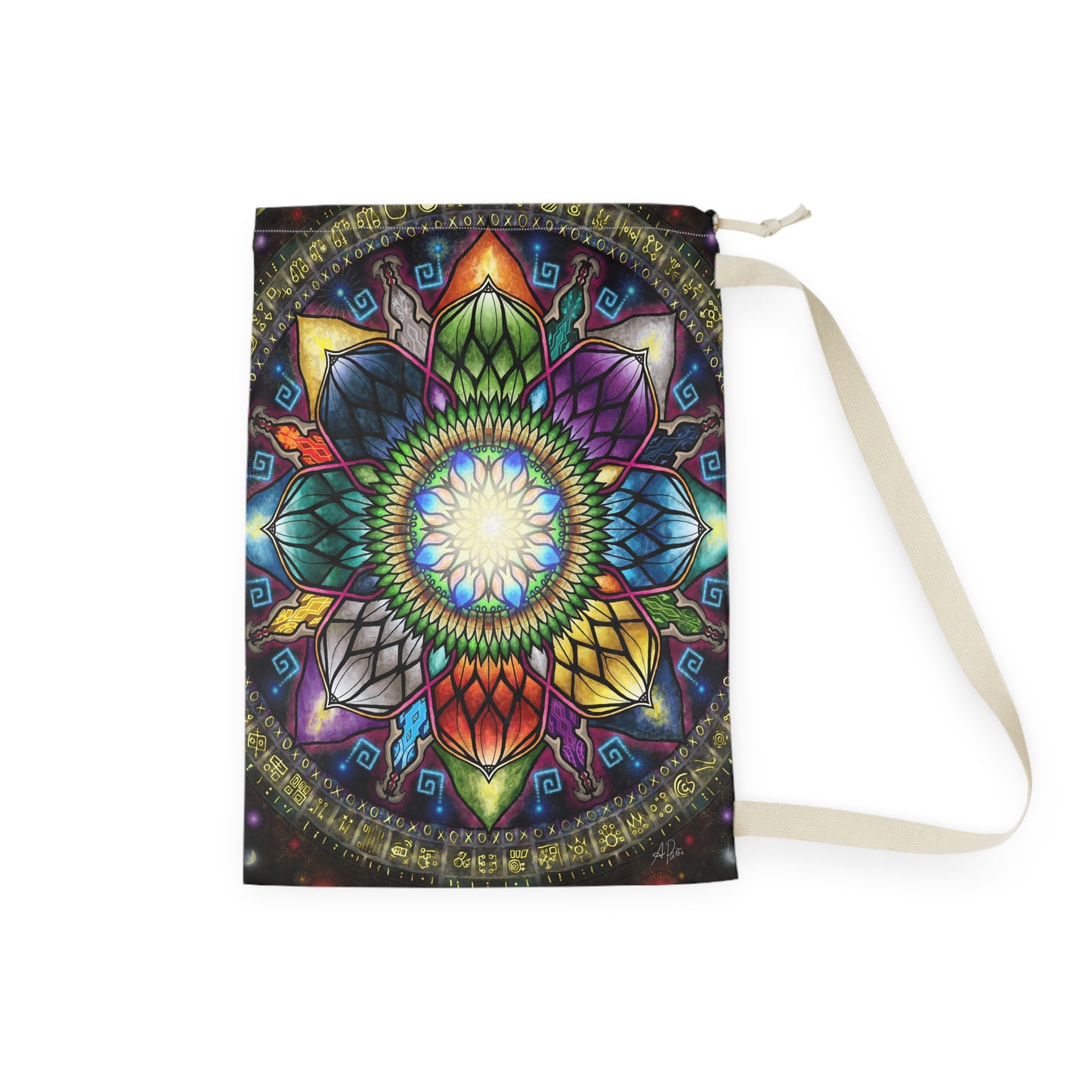 Pacio, Adam - Memento Mori Mandala - Laundry Bag