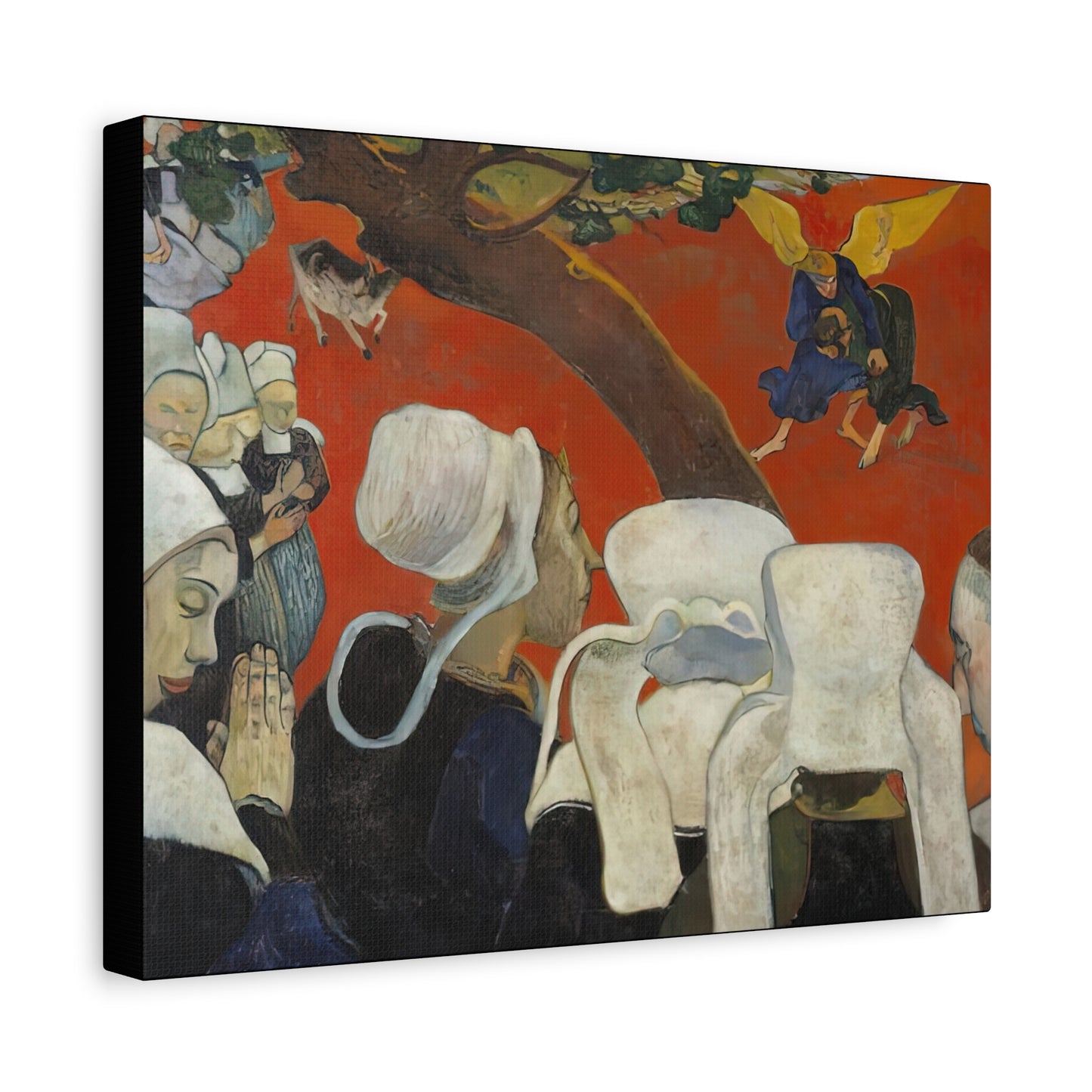 Gauguin, Paul - Vision of the Sermon (1888) - Canvas Block, unframed