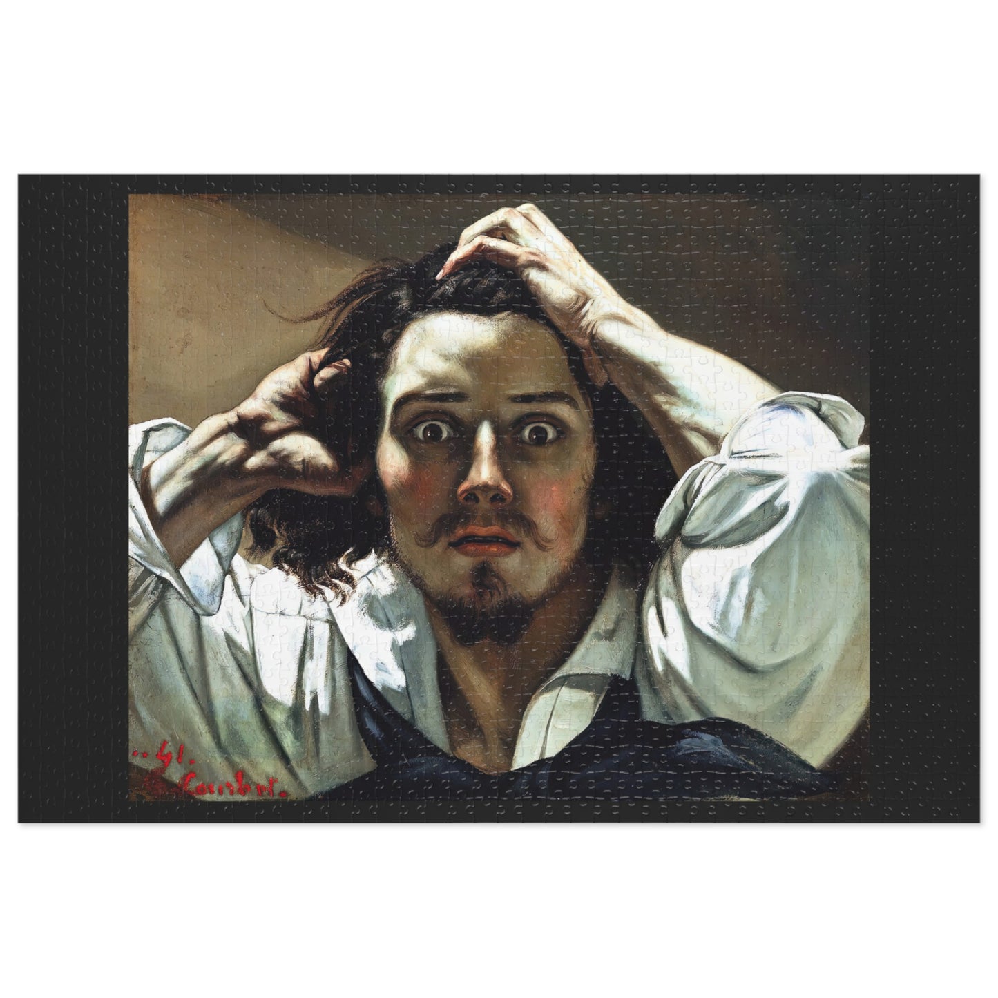 Courbet's "The Desperate Man" - 1000pc Jigsaw Puzzle
