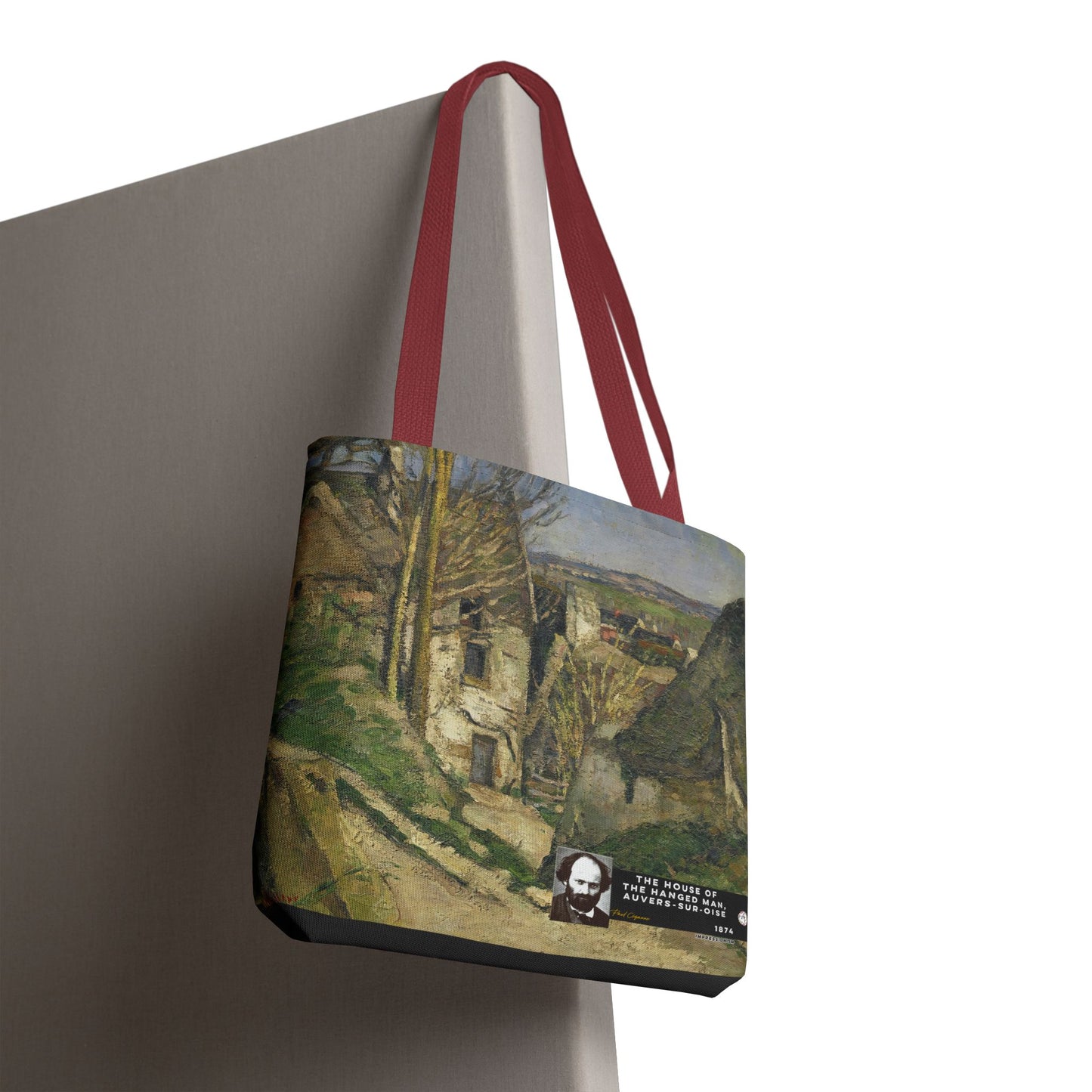 Cézanne, Paul - The House of the Hanged Man, Auvers-sur-Oise (1874) - Tote Bag