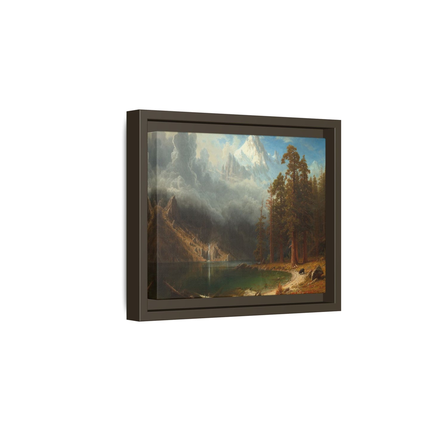 Bierstadt, Albert - Mount Corcoran (1877) - Matte Canvas, Framed