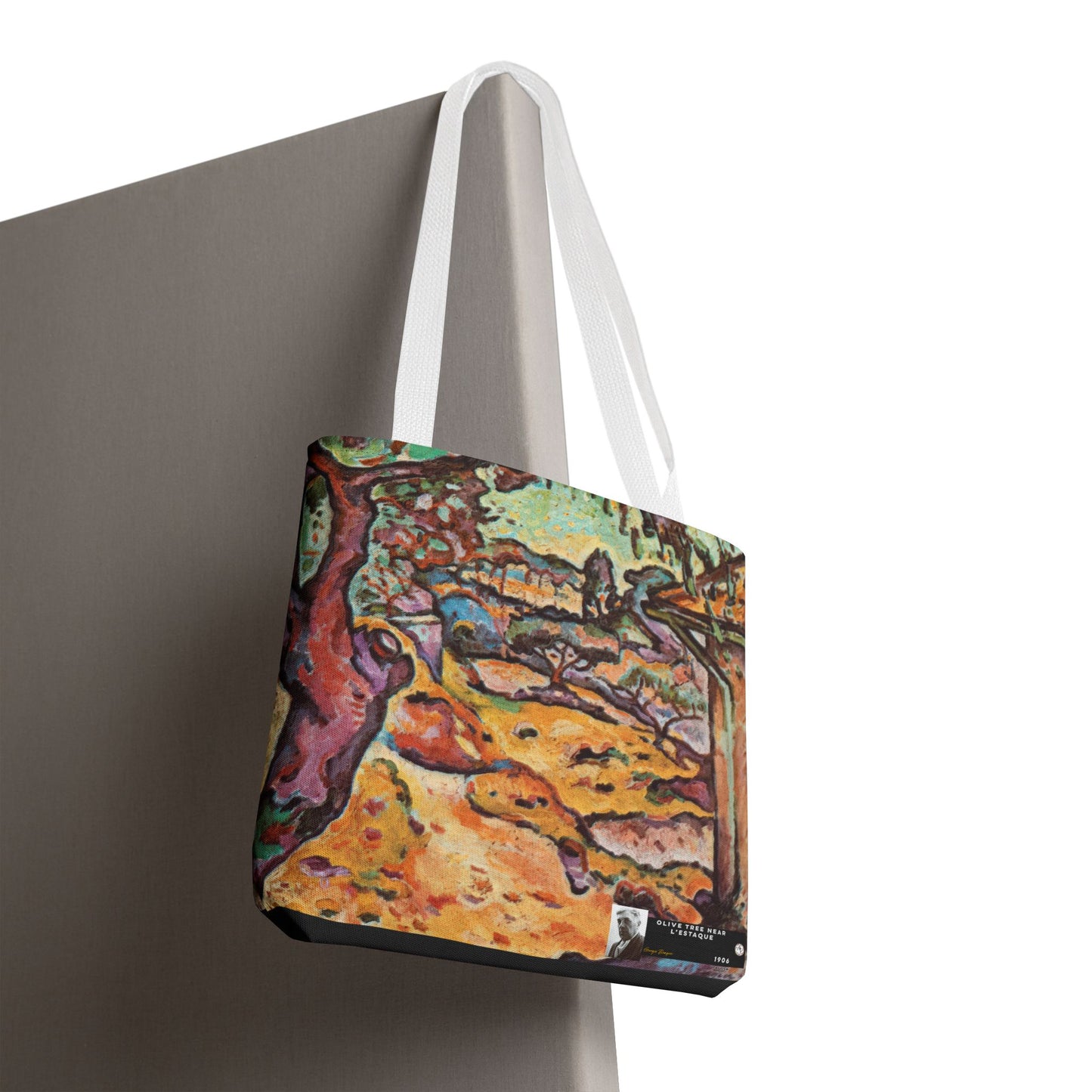 Braque, Georges - Olive Tree near L'Estaque (1906) - Tote Bag