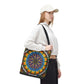 Pacio, Adam - Emerald Arrows Mandala - Tote Bag