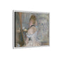 Morisot, Berthe - Woman at Her Toilette (1880) - Matte Canvas, Framed