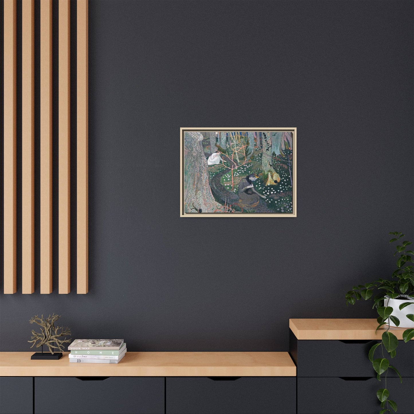 Denis, Maurice - April (1892) - Matte Canvas, Framed