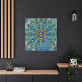 Melek Taus Mandala A  - Canvas