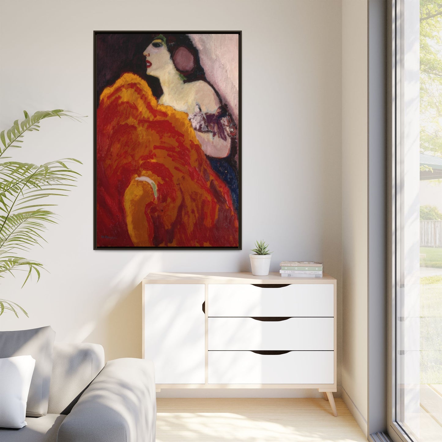 Van Dongen, Kees - The Red Dancer (1907) - Matte Canvas, Framed